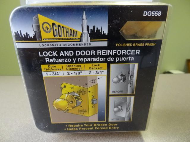 lot 112 image: 5-Gotham Lock & Door Reinforcer...