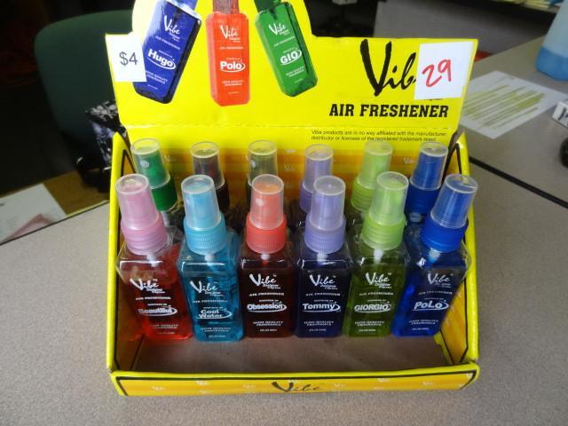 lot 29 image: Vibe Designer Air Fresheners in ret...