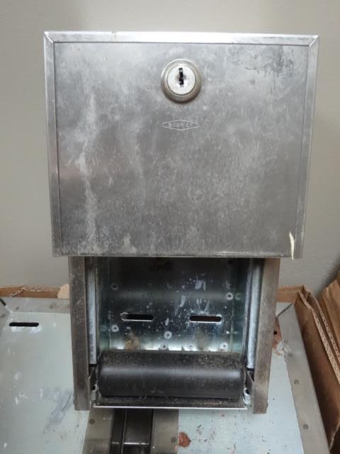lot 35 image: 8-Bobrick Wall Mountable Toilet Pap...