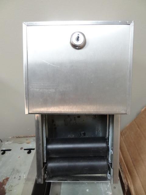 lot 37 image: 8-Bobrick Wall Mountable Toilet Pap...