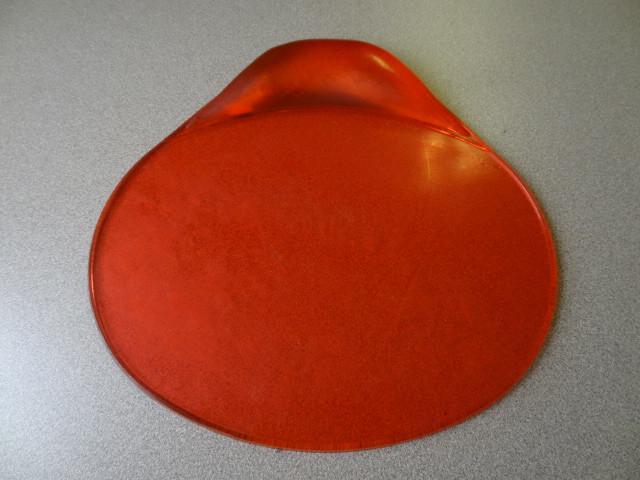 lot 38 image: 17-Red Gel Mouse Pads...