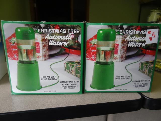 lot 65 image: 2-Christmas Tree Automatic Waterer...