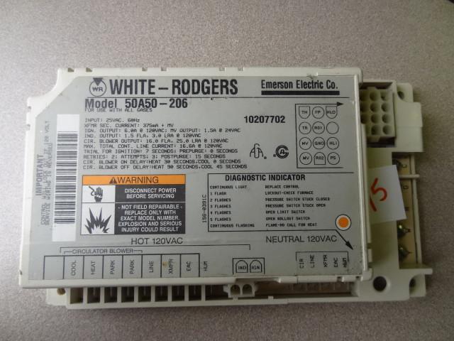 lot 75 image: White Rodgers Emerson Electric Comp...