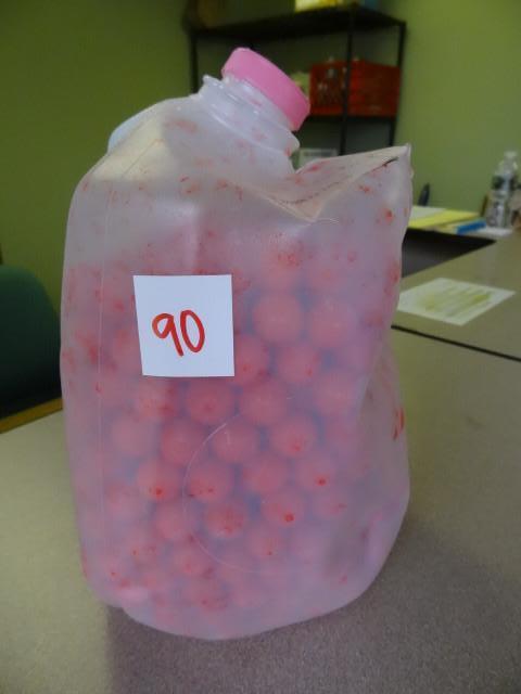 lot 90 image: 1 Gal. Jug of Paint Balls...