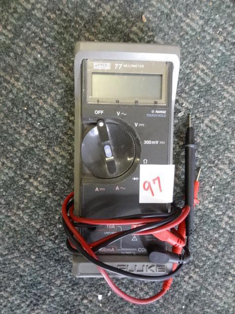 lot 97 image: Fluke 77 Multimeter...