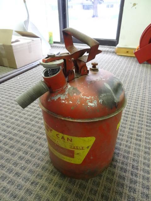 lot 167 image: Metal Gas Can...