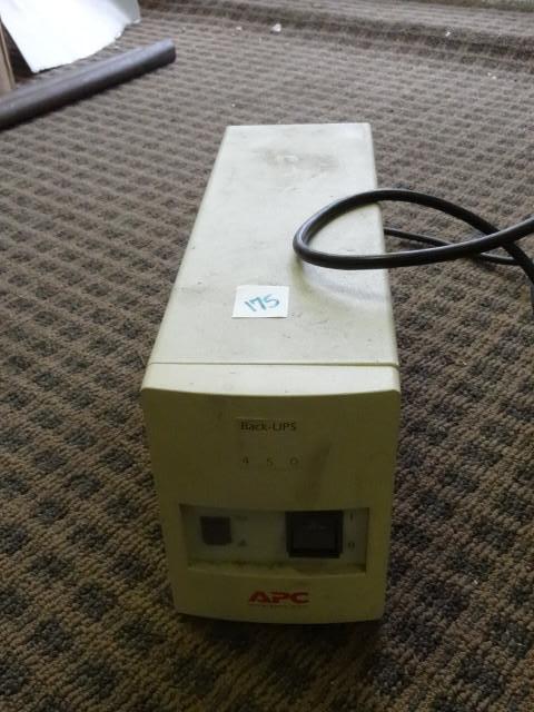 lot 175 image: APC Back Ups 450-Back Up Battery...