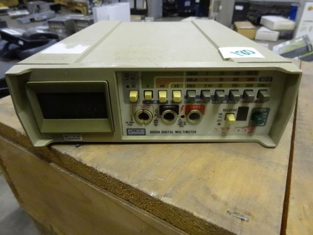 lot 180 image: Fluke 8050A Digital Multimeter...