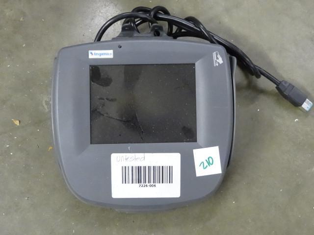 lot 210 image: Ingenico Model 16770 Credit Card Sw...