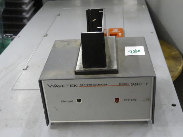 lot 216 image: Wavetek Model SBC-1 Battery Charger...