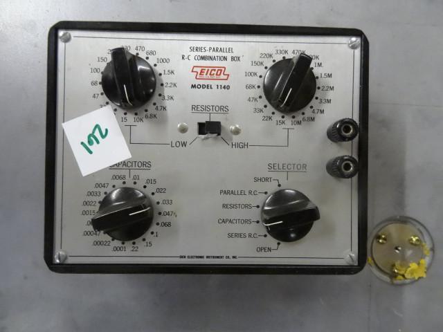 lot 261 image: EICO Model 1140 Series Parallel R-C...