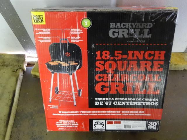 lot 273 image: 18 12" Square Charcoal Grill...