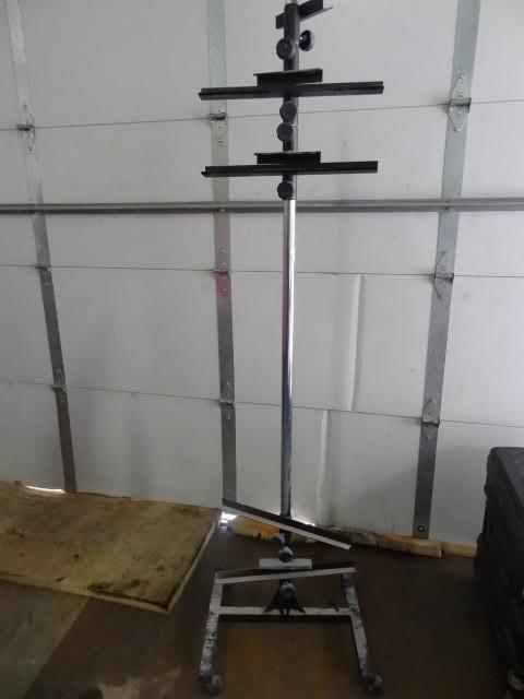 lot 294 image: Telescoping Sign Holder on Wheels...