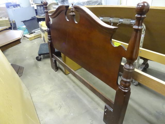 lot 32 image: Headboard-Has Holes for full or que...
