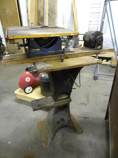 lot 45 image: Sears Model 103-0205 Table Saw-Setu...