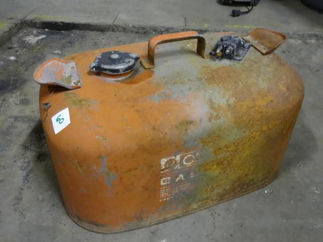 lot 60 image: Metal Boat Gas Tank...