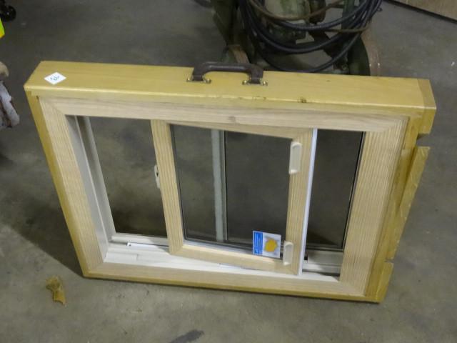 lot 73 image: Sample Window 29" x 22" h...