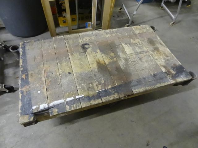 lot 77 image: Nuting Cart-Heavy Duty 4- x 25"...