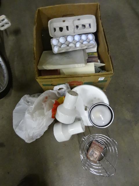 lot 85 image: Box of Misc. Ceiling Light, 3 Doz. ...