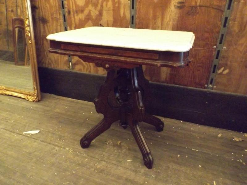 Vintage marble top table - super pr...