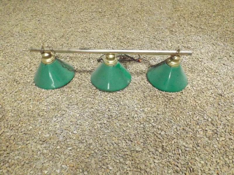 Swag pool table light.&nbsp Works ...