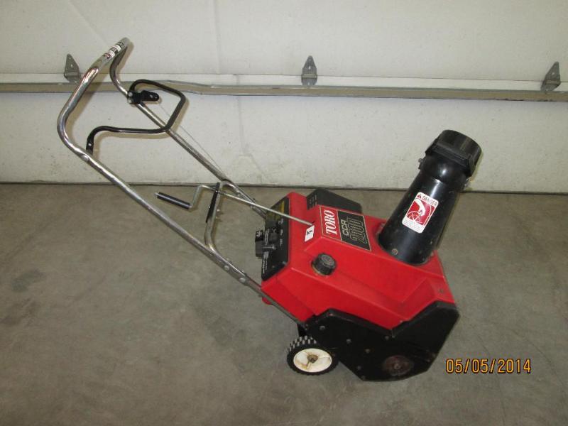 Toro CCR 2000 Single Stage Snow Blo...