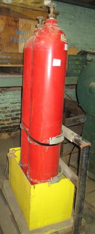 2 Carbon Dioxide Tanks