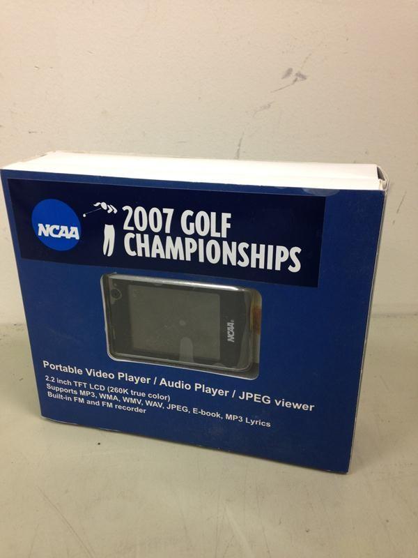 lot 10 image: NCAA 2007 Golf Champions Portable M...