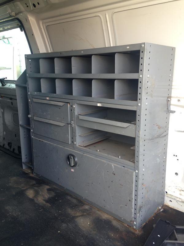 lot 29 image: Metal Storage Shelving for Transpor...
