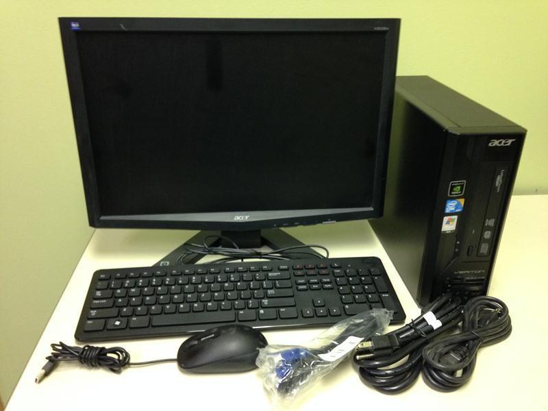lot 7 image: Acer Veriton x270 Desktop Operating...