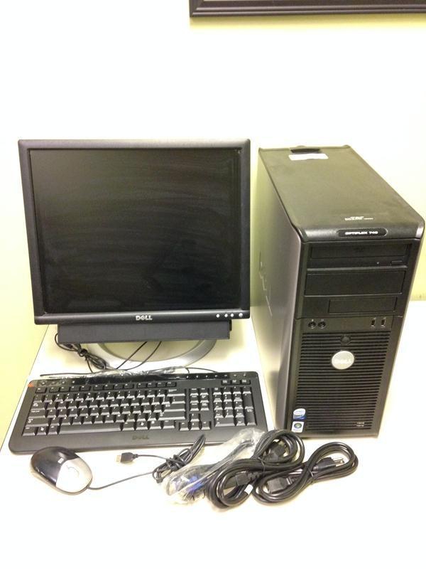 lot 8 image: Dell Optiplex 745 Desktop Operating...