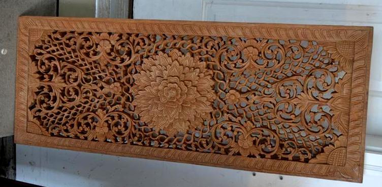 lot 12 image: Hand carved from Bali- my client pu...