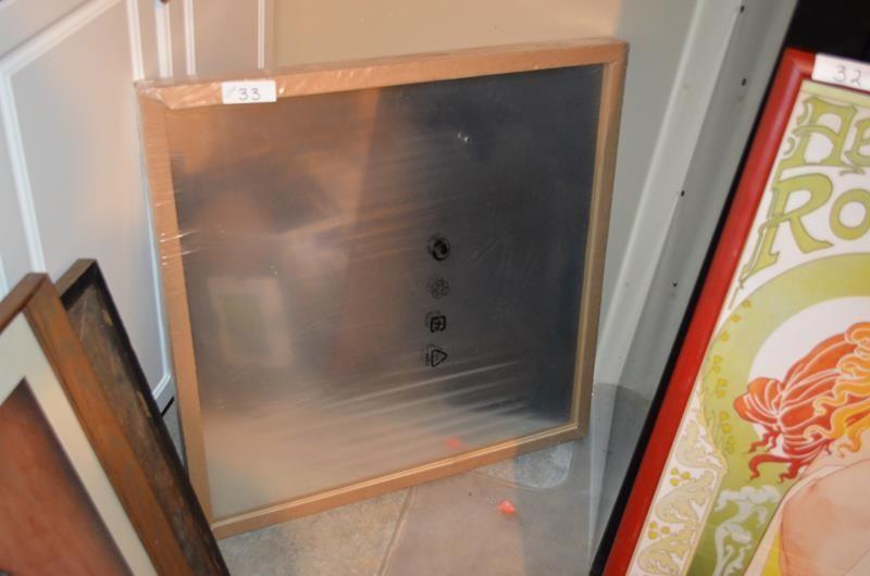lot 33 image: IKEA Stave Mirror Brand New unopene...