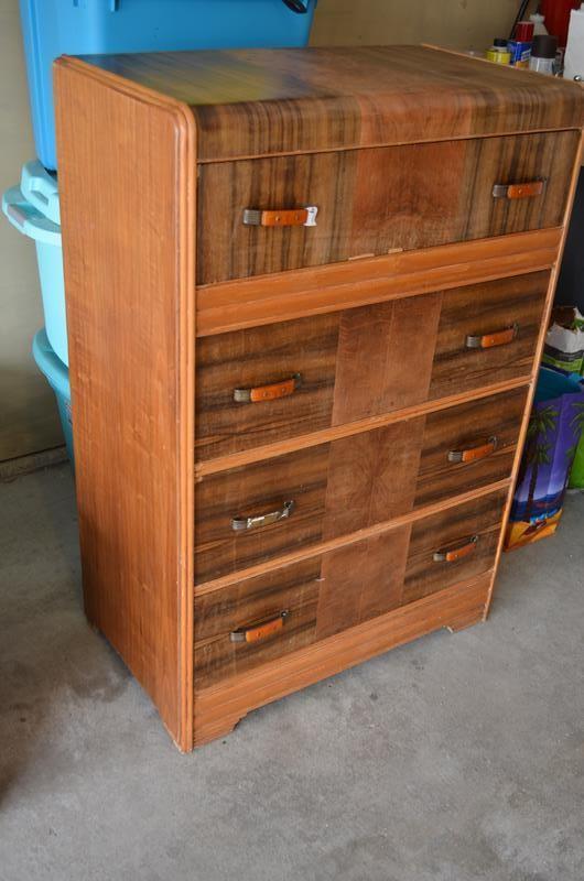 lot 4 image: Antique dresser. Aprox size is &nbs...