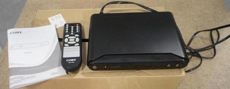 lot 103 image: Coby TV Converter Box. Please see p...
