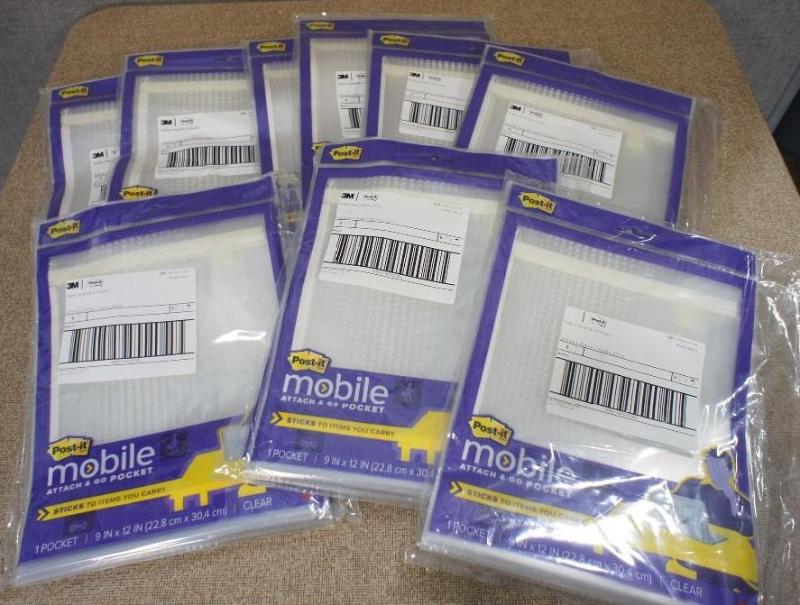 lot 107 image: New in Packages Lot of (9) 3m Mobil...