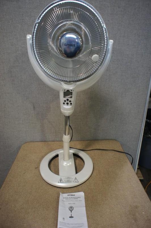 lot 118 image: Optimus Fan  will not turn on. Ple...