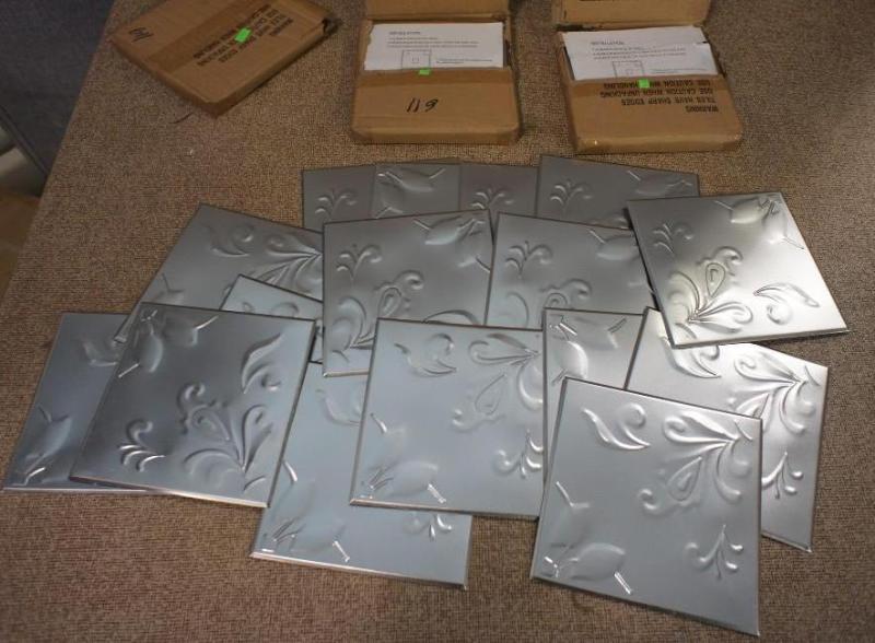 lot 135 image: Lot of (3 Boxes) Silver Embossed Al...