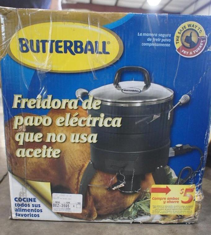 lot 16 image: Butter Ball Turkey Fryer (USED). Pl...