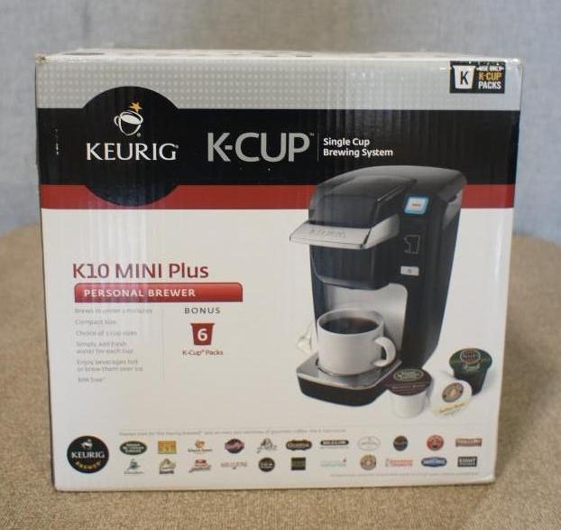 lot 21 image: Keurig MINI Plus Personal K-Cup Bre...