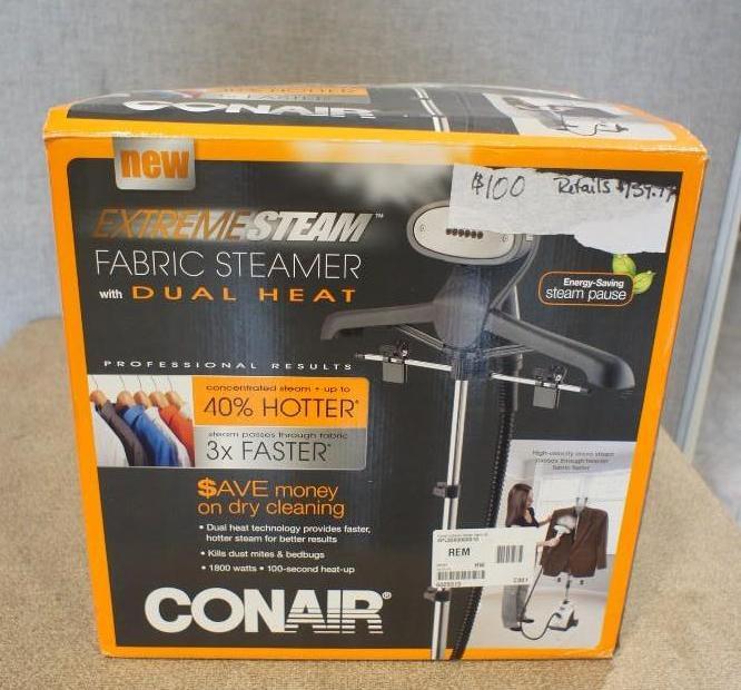 lot 22 image: Conair Fabric Steamer. Untested Pl...