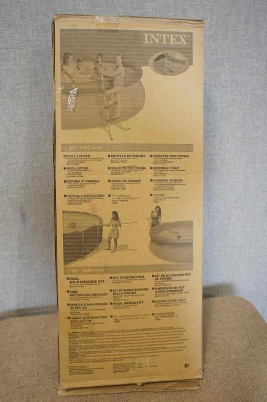 lot 25 image: Intex Pool Ladder  42". Pleas...