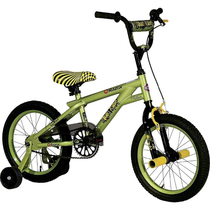 lot 3 image: Razor 16" Micro Force Bike. Pl...