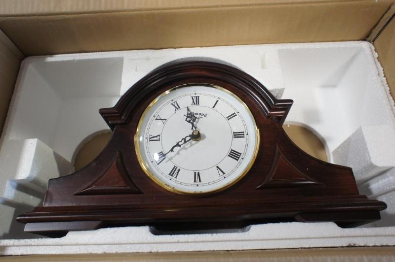 lot 44 image: Vollamond Quartz Heirloom Clock. So...
