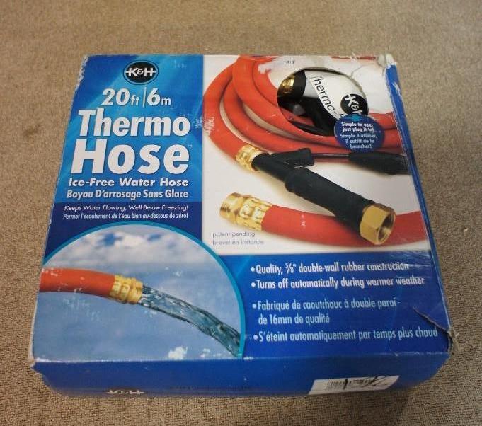 lot 55 image: Thermo Hose Kit 20 ft  6mm. Please...