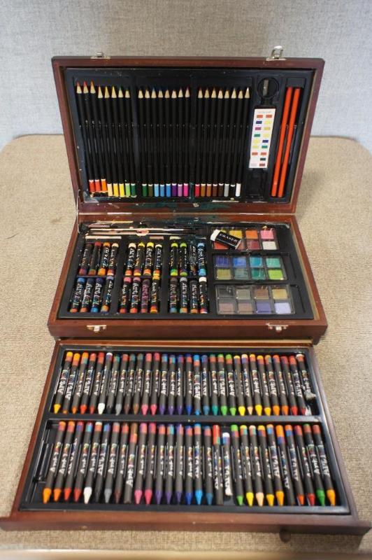 lot 56 image: Art 101 Crayon  Colored Pencil Set...