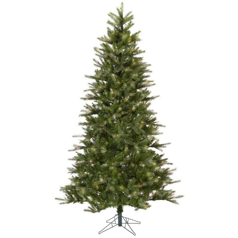 lot 7 image: 7.5 Foot Franklyn Spruce Christmas ...