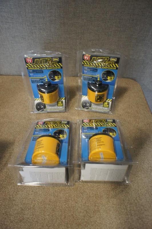 lot 72 image: New in package lot of (4) Jump UP E...