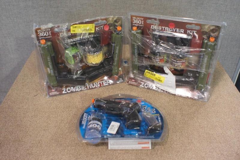 lot 96 image: Set of (2) Zombie Killer air soft p...