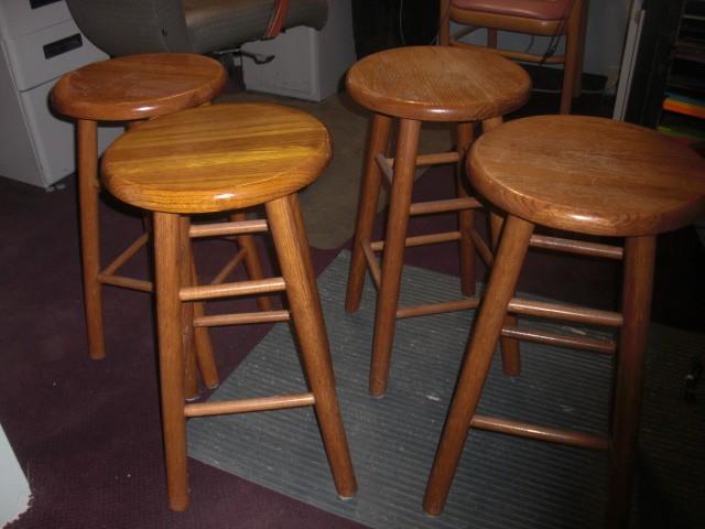 OAK STOOLS